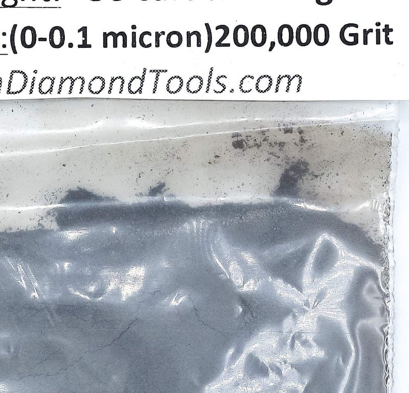 TechDiamondTools Diamond Powder for Polishing Glass Quartz Marble Rock Jewelry Stone Windshield Travertine Gemstone 200,000 Grit - 0-0.1 Microns - 25 Carats = 5 Grams USA Made - Image 4
